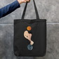 Floral design Zipper Tote Bag by @rd_digital_store