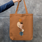 Floral design Zipper Tote Bag by @rd_digital_store