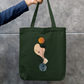 Floral design Zipper Tote Bag by @rd_digital_store