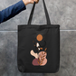 Floral Design Tote Zipper Tote Bag by @rd_digital_store
