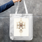 Aesthetic Design Tote Bag Zipper Tote Bag by @rd_digital_store