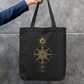 Mandala Design Tote Bag Zipper Tote Bag by @rd_digital_store