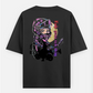 Rider girlpower tshirt Oversized T-shirt (Back print) by @miralynadoraartworks