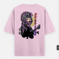 Rider girlpower tshirt Oversized T-shirt (Back print) by @miralynadoraartworks