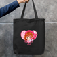 Cute anime tote bag Zipper Tote Bag by @xen.on24