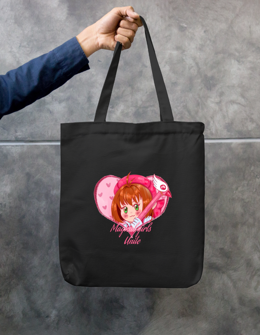 Cute anime tote bag Zipper Tote Bag by @xen.on24