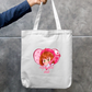 Cute anime tote bag Zipper Tote Bag by @xen.on24