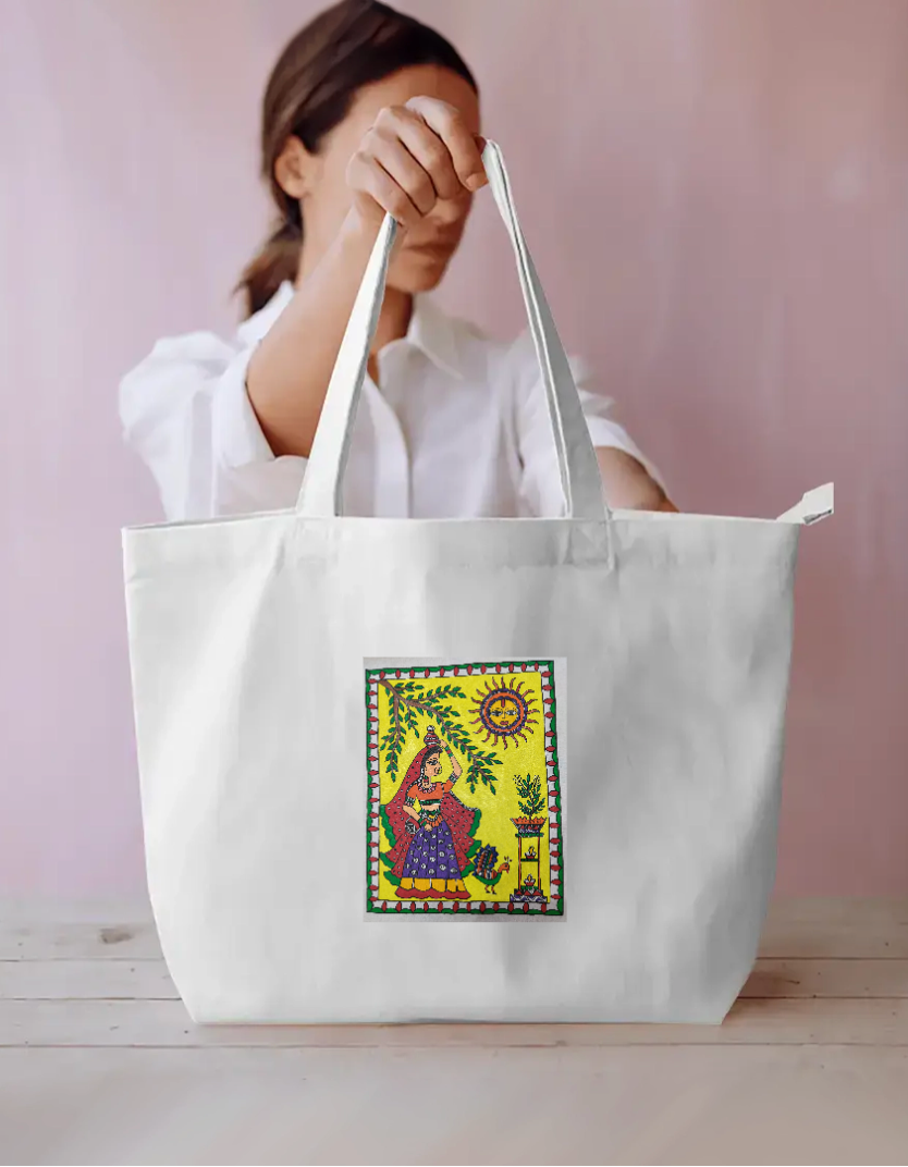 Natural beauty large tote bag Everyday Large Tote Bag by Antara Verma