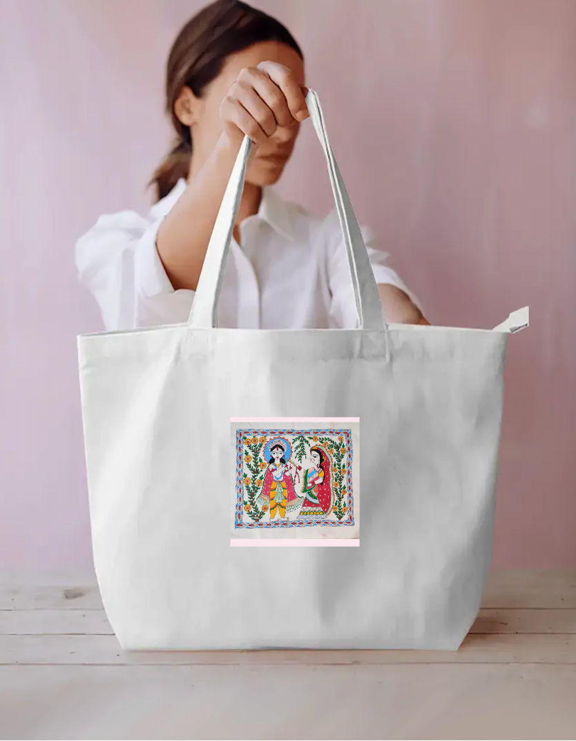 Spiritual tote bag Everyday Large Tote Bag by Antara Verma