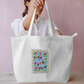 Floating fishes large tote bag Everyday Large Tote Bag by Antara Verma