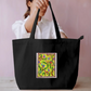 Birds on a branch large tote bag Everyday Large Tote Bag by Antara Verma