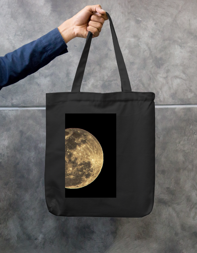 You're my moon Zipper Tote Bag by @subtleslayy_