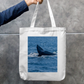 The whale Zipper Tote Bag by Sneha R Manwani 