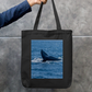 The whale Zipper Tote Bag by Sneha R Manwani 