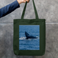 The whale Zipper Tote Bag by Sneha R Manwani 