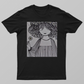 Bloom within- Minimalist Fine Line Girl Doodle Unisex T-shirt by @chillartn