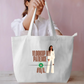 Meme tote bag Everyday Large Tote Bag by @miralynadoraartworks