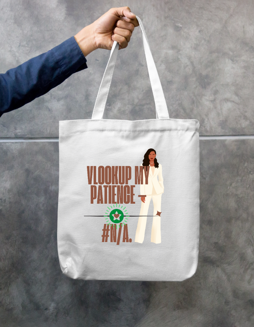 Excel Meme tote bag Zipper Tote Bag by @miralynadoraartworks