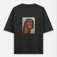 Design Oversized T-shirt (Back print) by Mithisar Daimary 