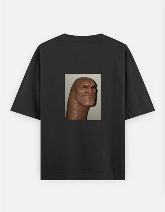 Design Oversized T-shirt (Back print) by Mithisar Daimary 