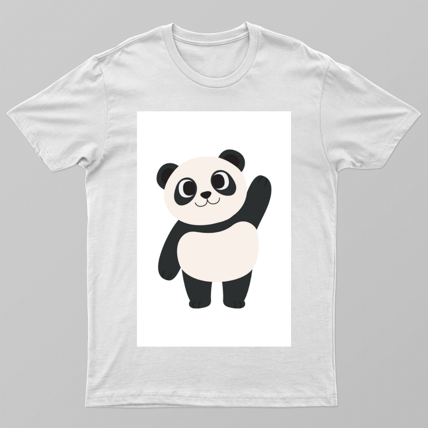 Panda Unisex T-shirt by MOUSUMI DAS