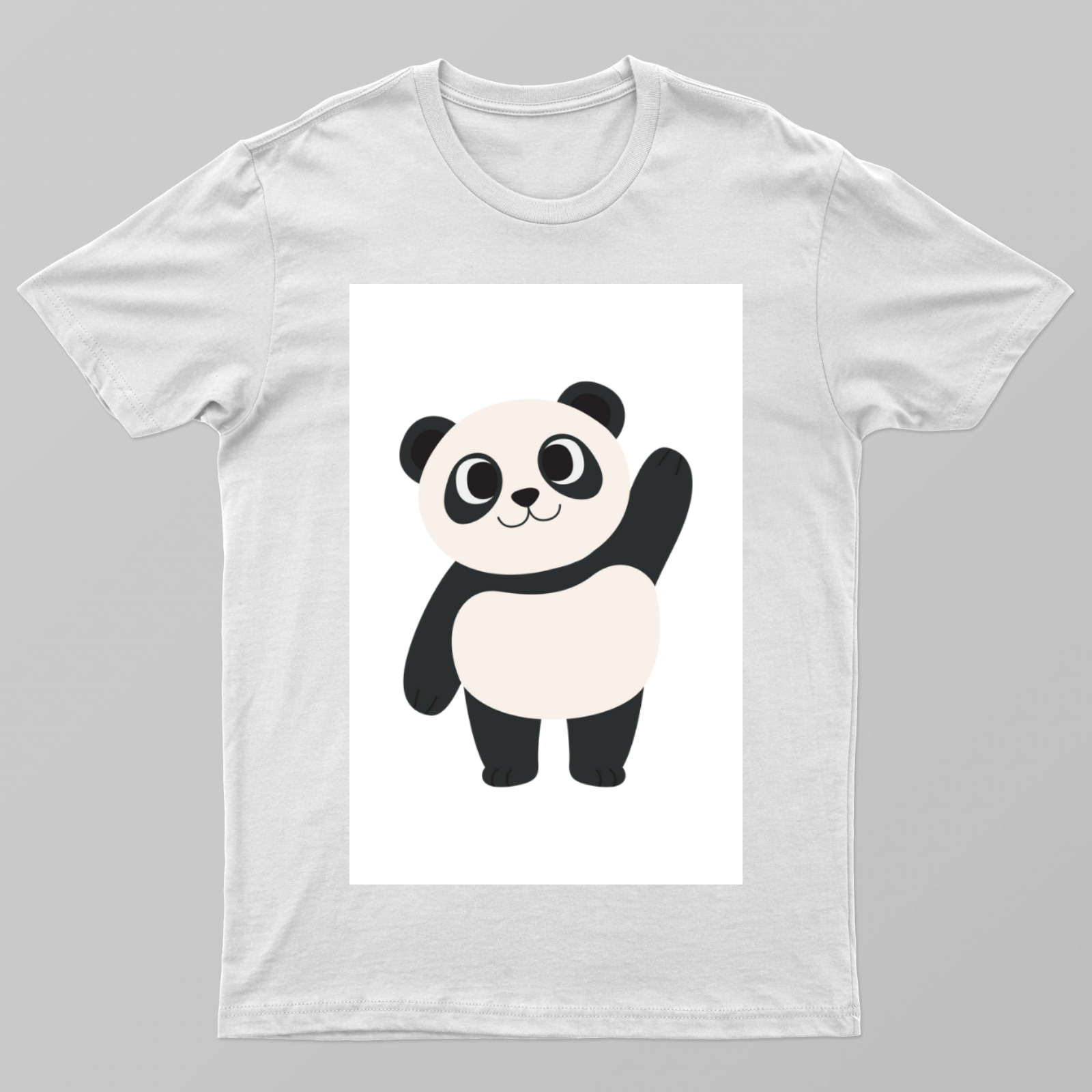 Panda Unisex T-shirt by MOUSUMI DAS