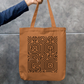 Line Pattern Tote Bag Zipper Tote Bag by @rd_digital_store
