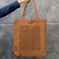 Line Pattern Tote Bag Zipper Tote Bag by @rd_digital_store