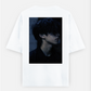 Moonless Oversized T-shirt (Back print) by @beyond_official7
