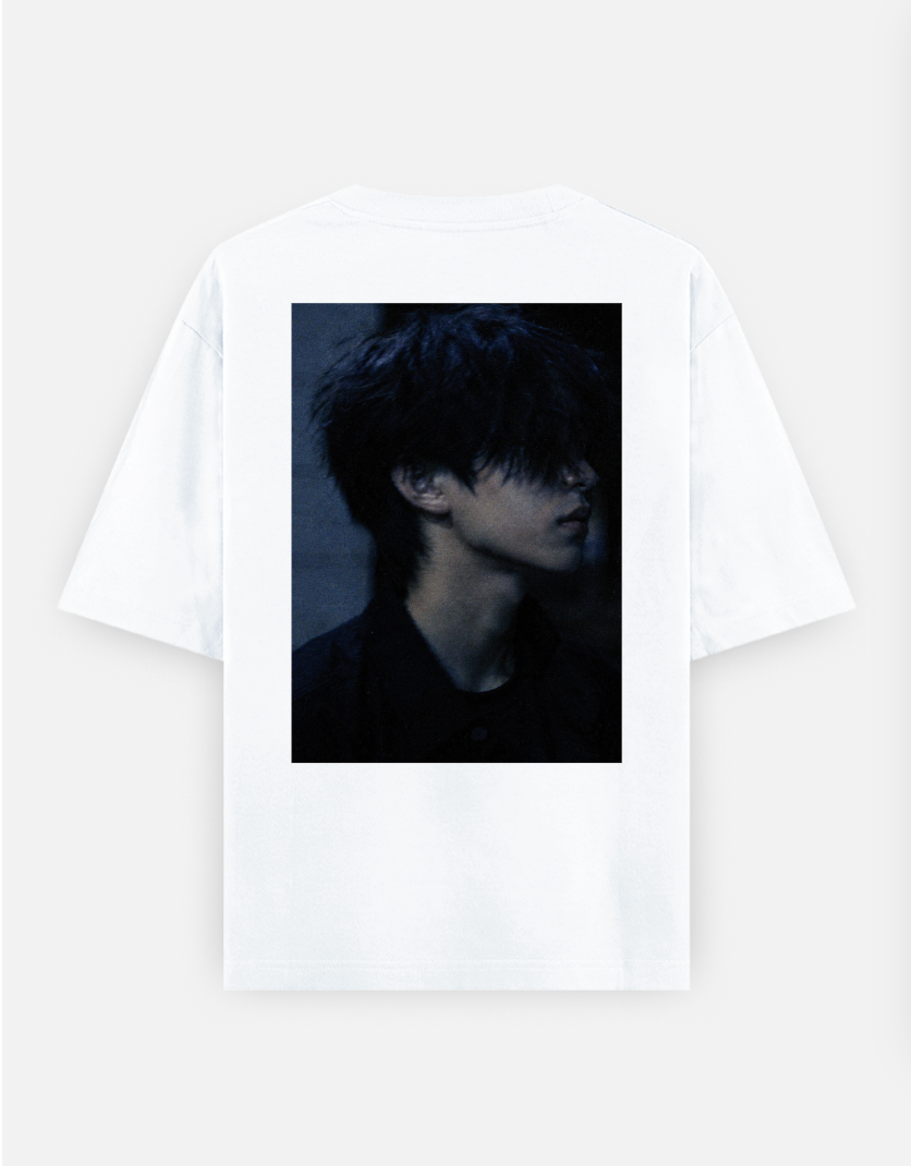 Moonless Oversized T-shirt (Back print) by @beyond_official7