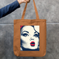 Comic Style Tote Bag Zipper Tote Bag by @rd_digital_store