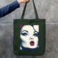 Comic Style Tote Bag Zipper Tote Bag by @rd_digital_store