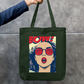 Comic Style Tote Bag Zipper Tote Bag by @rd_digital_store