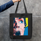 Comic Style Tote Bag Zipper Tote Bag by @rd_digital_store