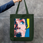 Comic Style Tote Bag Zipper Tote Bag by @rd_digital_store