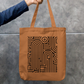 Infinite line Tote Bag Zipper Tote Bag by @rd_digital_store