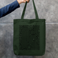 Infinite line Tote Bag Zipper Tote Bag by @rd_digital_store