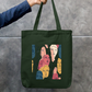 Unknown Face Tote Bag Zipper Tote Bag by @rd_digital_store
