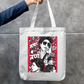 SRK Tote Bag Zipper Tote Bag by @rd_digital_store