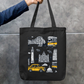 City Of Joy Tote Bag Zipper Tote Bag by @rd_digital_store