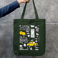 City Of Joy Tote Bag Zipper Tote Bag by @rd_digital_store