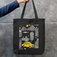 City Of Joy Tote Bag Zipper Tote Bag by @rd_digital_store