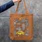 City Of Joy Tote Bag Zipper Tote Bag by @rd_digital_store