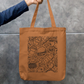 Foodie Tote Bag Zipper Tote Bag by @rd_digital_store