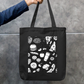 Foodie Tote Bag Zipper Tote Bag by @rd_digital_store