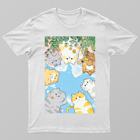 Cat Unisex T-shirt by MOUSUMI DAS