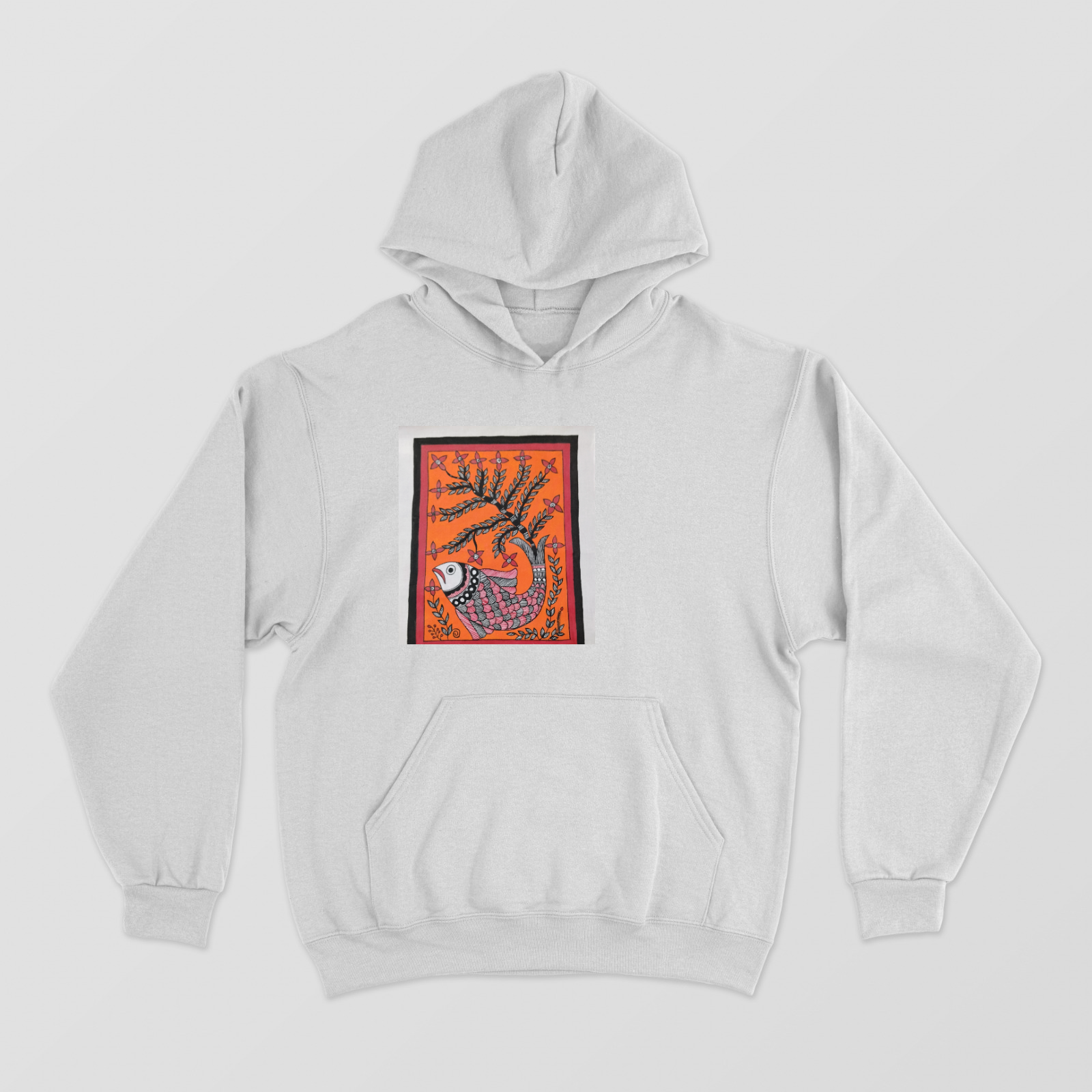 Fish under tree Unisex Hoodie by Antara Verma