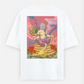 Legend of Hanuman Oversized T-shirt (Back print) by @_kid_monk_