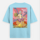 Legend of Hanuman Oversized T-shirt (Back print) by @_kid_monk_