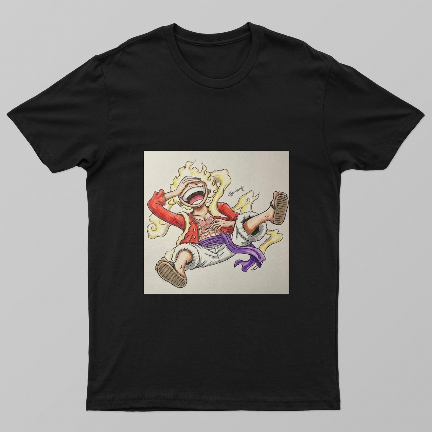 One piece luffy T-shirt Unisex T-shirt by @_tamang_vibes_